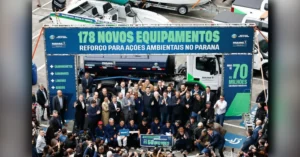 Cerimônia de entrega de equipamentos da Patrulha Ambiental realizada pelo Governo do Paraná