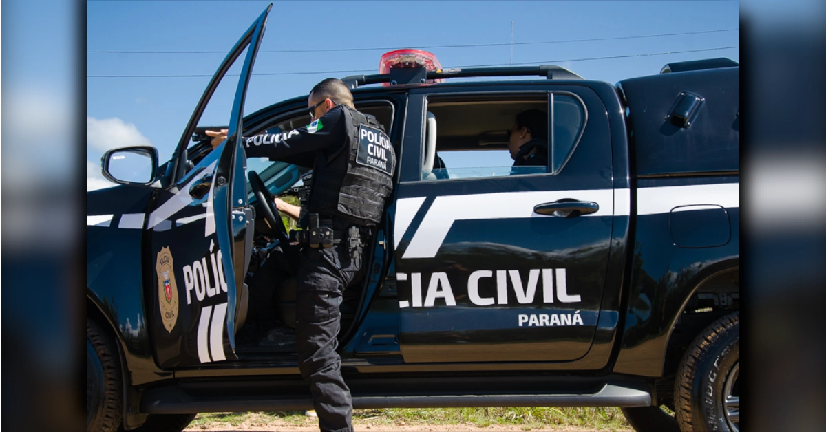 tentativa de assalto em Astorga com investigação da Polícia Civil que levou à apreensão de adolescente