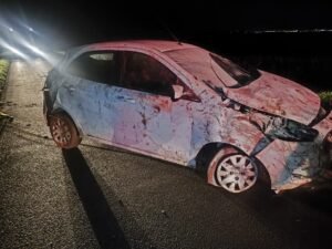 Acidente na PR-454, entre Astorga e Jaguapitã