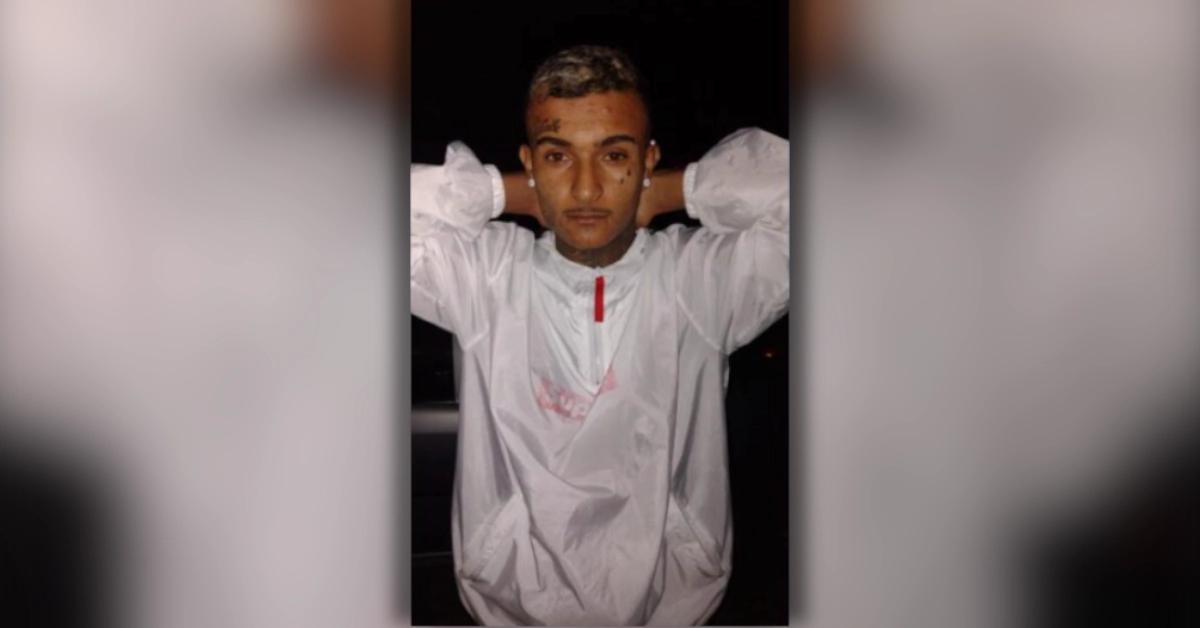 Fotografia de Lucas Gabriel dos Santos de Carvalho, de 22 anos, jovem morto a tiros na PR 444 em Arapongas.
