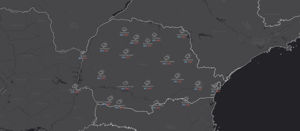 Frio no Norte do Paraná ganha força nesta semana 1 Frio no Norte do Paraná ganha força nesta semana